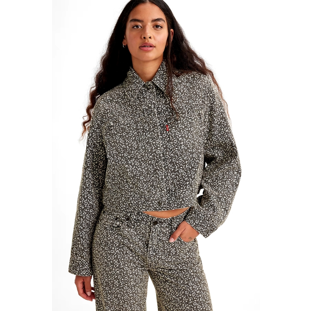 Levi's®Premium LEVI'S® WELLTHREAD®FLEUR JACKET light white/gray sz S, M, L BNWT